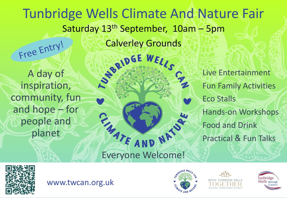 Tunbridge Wells climate fair Poster for Tunbridge Wells Climate and Nature Fair